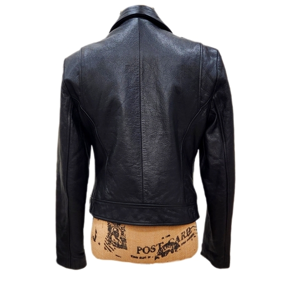 VINTAGE WILSONS LEATHER Moto Jacket,  Women's Medium - Picture 4 of 11